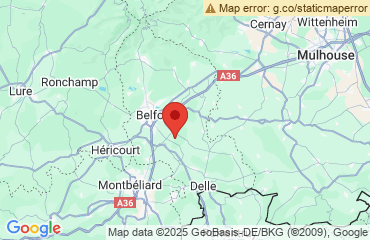 Carte Territoire de Belfort (90)