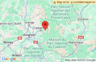 Carte Vaucluse (84)